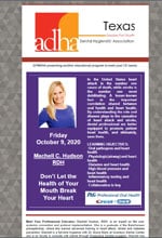 Greater Fort Worth Dental Hygienists' Association Newsletter