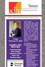 Greater Fort Worth Dental Hygienists' Association Newsletter