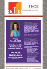 Greater Fort Worth Dental Hygienists' Association Newsletter