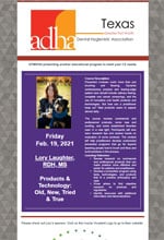 Greater Fort Worth Dental Hygienists' Association Newsletter