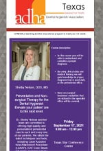 Greater Fort Worth Dental Hygienists Association Newsletter